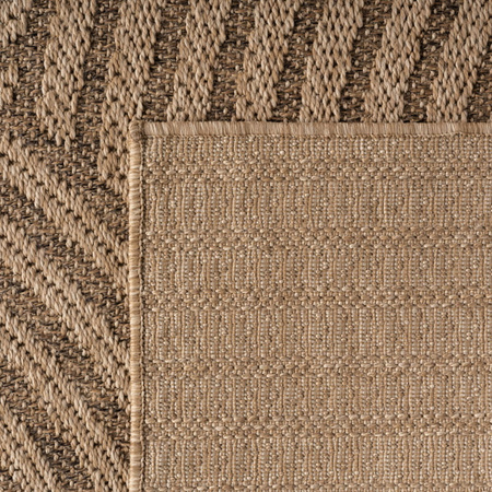 Dywan mata nowoczesny balkon, taras, patio ŚLIMAK Beżowy TIMBER