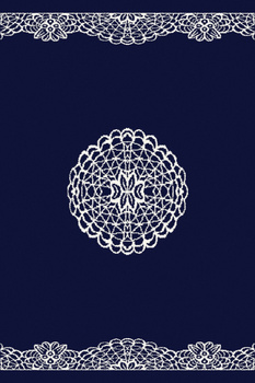 Dywan do salonu Agnella LACE Granatowy ADEL