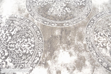 Dywan wełniany do salonu ASYRIA Alabaster Chodnik MAGIC