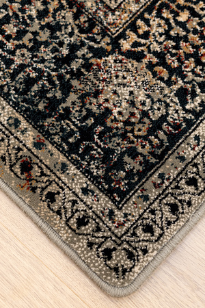 Dywan wełniany klasyczny na korytarz Dywilan MAMLUK Szmaragdowy Chodnik OMEGA