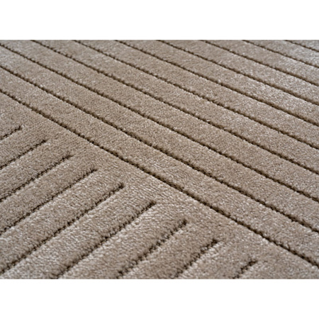 Dywan nowoczesny do salonu, patio, werandę, balkon, taras ASMO Beżowy 3D NOVA