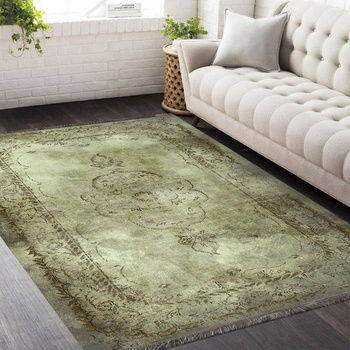 Dywan antypoślizgowy do salonu PIASKI Oliwka 150 HORECA NEW