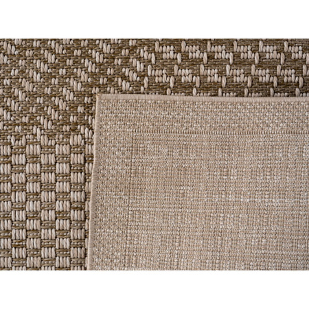 Dywan mata nowoczesny balkon, taras, patio MOZAIKA Beżowy IBIZA