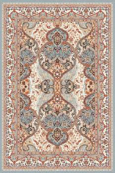 Dywan klasyczny do salonu Agnella GIRISZ Szary GIZEL