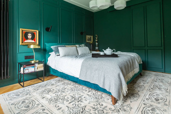 Dywan wełniany do salonu DELLO Alabastrowy PLATINIUM