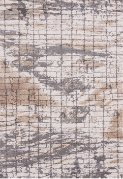 Dywan nowoczesny do salonu i sypialni KUBAS Krem SYLVA