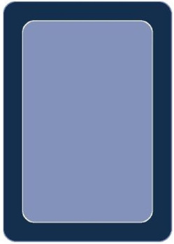 Dywan nowoczesny do salonu KORNI Niebieski ROCK