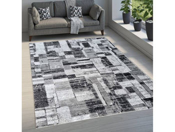 Dywan nowoczesny do salonu POLO 410 Szary LAPOS