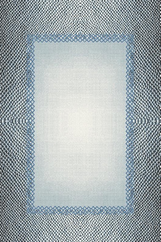 Dywan wełniany do salonu PLEYONA Jasny niebieski SPLENDOR