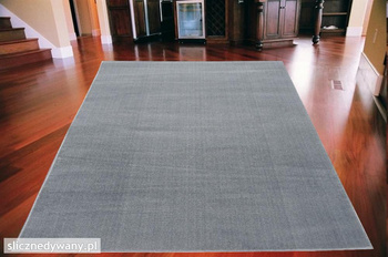 Dywan nowoczesny JEDNOKOLOROWY Ciemny Popiel ALFA