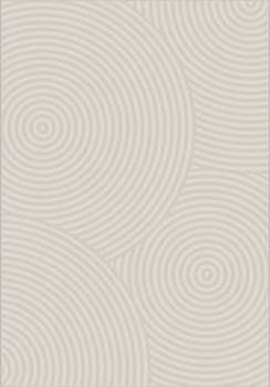 Dywan nowoczesny do salonu Dywilan 3D MIA 6 Beżowy JUNO