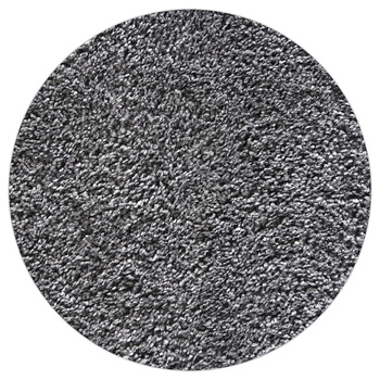 Dywan nowoczesny do salonu, sypialni Shaggy Ciemny Szary Koło BEST