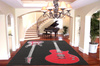 Dywan nowoczesny do salonu ELECTRIC GUITARS Czarny CITY