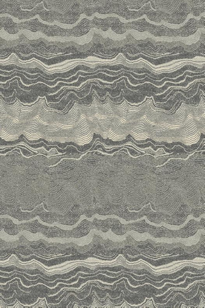 Dywan wełniany do salonu Agnella VORTEX Grafitowy Szary Szary ISFAHAN