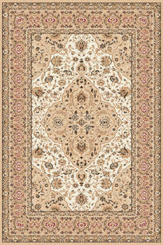 Dywan klasyczny do salonu Agnella DIKTUM Beżowy STANDARD