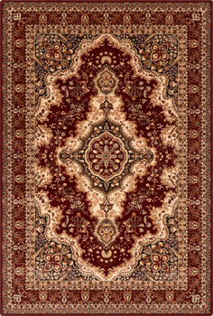 Dywan wełniany do salonu ALMAS Rubin ISFAHAN