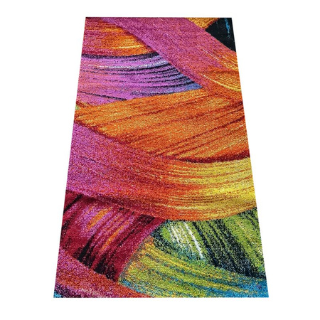 Dywan nowoczesny do salonu PASEMKA Wielokolorowy 11 PICASSO
