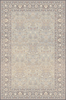 Dywan wełniany do salonu CHLORIS Morski ISFAHAN