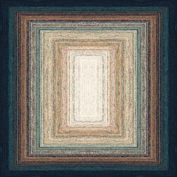 Dywan wełniany do salonu Agnella PLOMO Miedziany Kwadrat AGNUS