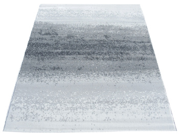 Dywan nowoczesny do salonu SUNSET Biel Popiel ALFA