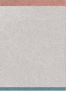 Dywan nowoczesny do salonu WOODS Szary LOFTY