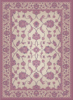 Dywan klasyczny do salonu TESOR Fioletowy VENUS
