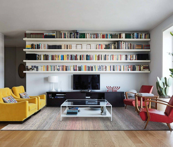 Dywan wełniany do salonu AIKO Wrzosowy DIAMOND