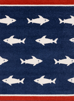 Dywan dziecięcy SHARKY Turkus EDEN