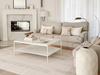Dywan wełniany do salonu Agnella BRUSH LINES Beżowy HOUSE LOVES