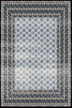 Dywan wełniany do salonu Agnella MELITE Jasno Szary ISFAHAN