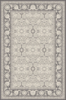 Dywan wełniany do salonu Agnella SEUL Grafitowy ISFAHAN M