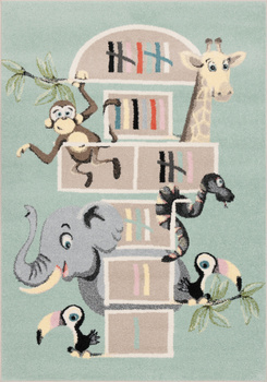 Dywan dla dzieci Agnella TOM Miętowy Zielony FUNKY TOP