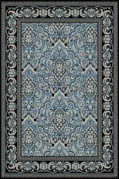 Dywan do salonu Agnella JUKATAN Błękitny LIDA