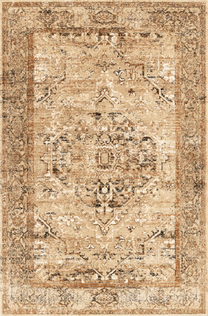 Dywan wełniany do salonu Agnella GRANNY Miedziany HOUSE LOVES