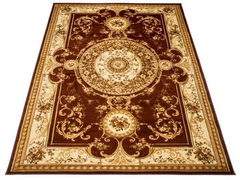 Dywan klasyczny do salonu PETER 6548 Brązowy YEMEKES