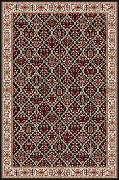 Dywan klasyczny do salonu TAMIR Czarny STANDARD