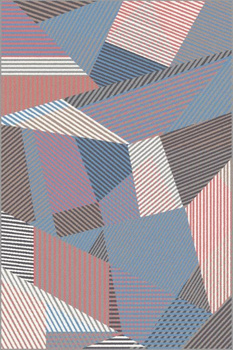 Dywan nowoczesny do salonu HAMA Róż SOFT