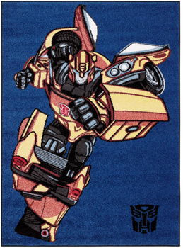 Dywan dziecięcy BUMBLE Ciemny Niebieski TECH