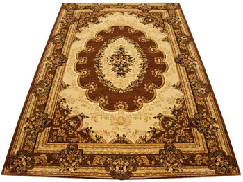 Dywan klasyczny do salonu JAKE 5889 Brązowy YEMEKES