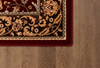 Dywan wełniany do salonu ITAMAR Rubin Chodnik ISFAHAN