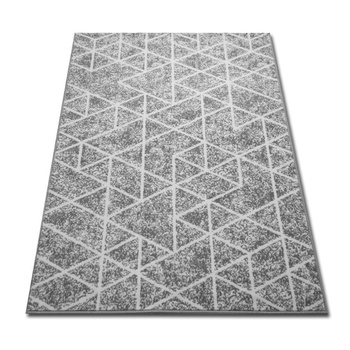Dywan nowoczesny do salonu GEOMETRY Czarny ALFA NEW IDEA