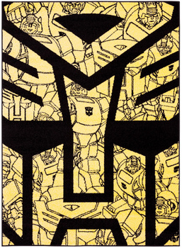 Dywan dziecięcy BEE Czerń TECH