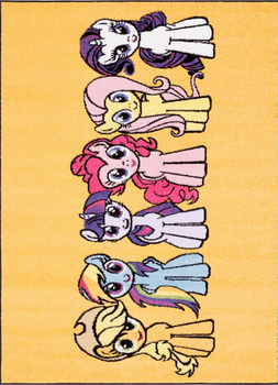 Dywan dziecięcy Agnella PLAY Mandarynka HAPPY