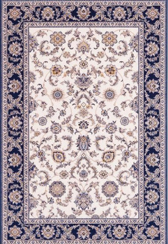 Dywan wełniany do salonu ANAFI Niebieski ISFAHAN