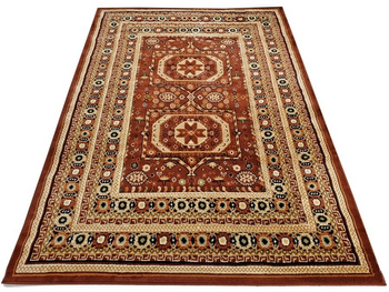 Dywan klasyczny do salonu MATT FY95A Brązowy YEMEKES