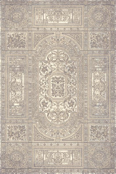 Dywan wełniany do salonu TIMANDRA Morski ISFAHAN