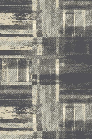 Dywan wełniany do salonu ZAGROS Antracyt Chodnik MAGIC