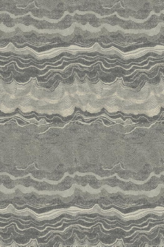 Dywan wełniany do salonu Agnella VORTEX Grafitowy Szary Szary ISFAHAN