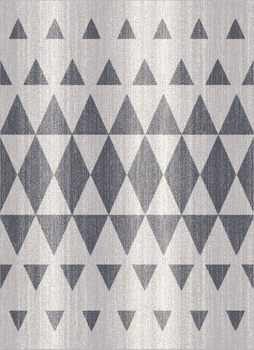 Dywan nowoczesny do salonu MINDLE Szary LOFTY