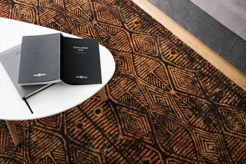 Dywan wełniany do salonu GESIG Ciemny Brąz ISFAHAN